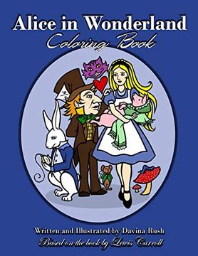 portada Alice in Wonderland: Coloring Book (in English)