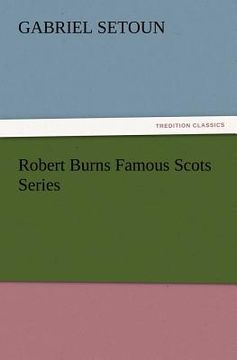 portada robert burns famous scots series (en Inglés)