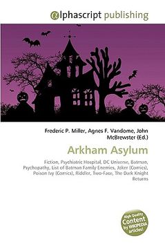portada arkham asylum (en Inglés)