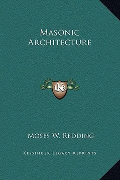 portada masonic architecture (en Inglés)