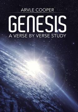 portada Genesis: A Verse by Verse Study (en Inglés)