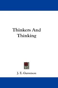 portada thinkers and thinking (en Inglés)