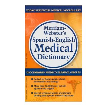 portada Merriam-Webster's Spanish-English Medical Dictionary