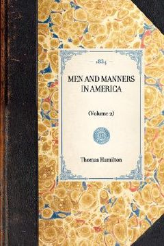 portada men and manners in america (en Inglés)