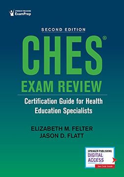 portada Ches® Exam Review: Certification Guide for Health Education Specialists (en Inglés)