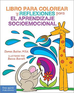 portada Libro Para Colorear y Reflexiones Para el Aprendizaje Socioemocional