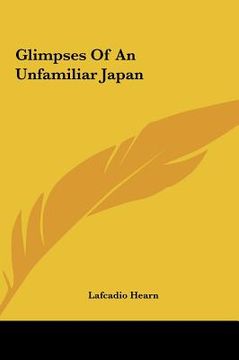 portada glimpses of an unfamiliar japan