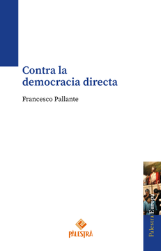 portada Contra la democracia directa (in Spanish)