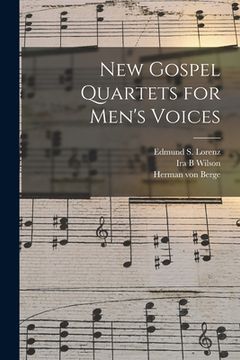portada New Gospel Quartets for Men's Voices