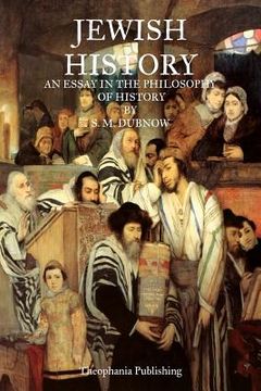 portada Jewish History: An Essay In The Philosophy Of History (en Inglés)