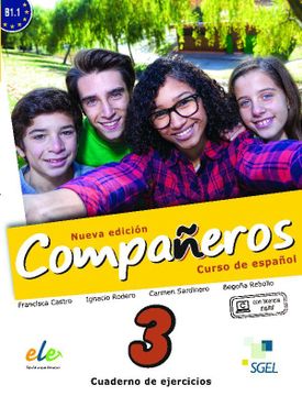 portada Compañeros 3 Cuaderno De Ejercicios. Nueva Edición (in Spanish)