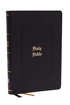 portada Kjv, Large Print Center-Column Reference Bible, Leathersoft, Black, red Letter, Thumb Indexed, Comfort Print: Holy Bible, King James Version (in English)