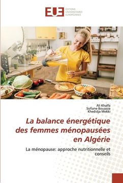 portada La balance énergétique des femmes ménopausées en Algérie (in French)