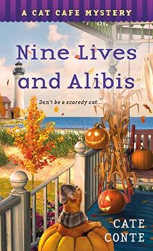 portada Nine Lives and Alibis: A cat Cafe Mystery (Cat Cafe Mystery Series, 7) (en Inglés)