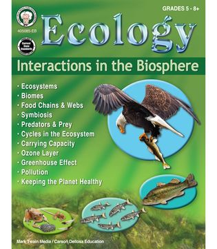 portada Ecology: Interactions in the Biosphere Workbook (en Inglés)