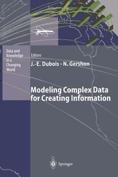 portada modeling complex data for creating information (en Inglés)