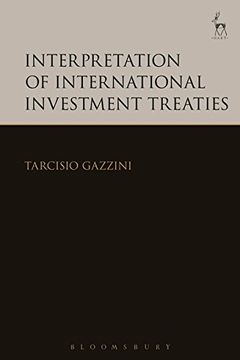 portada Interpretation of International Investment Treaties