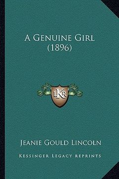 portada a genuine girl (1896)