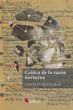 portada Critica de la Razon Nocturna (in Spanish)