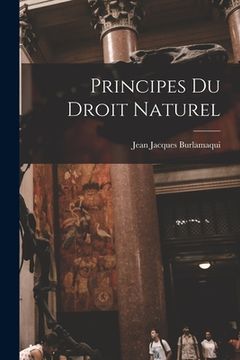 portada Principes Du Droit Naturel (en Francés)