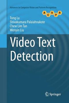 portada Video Text Detection (in English)