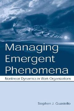 portada managing emergent phenomena: nonlinear dynamics in work organizations (en Inglés)