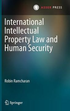 portada international intellectual property law and human security (en Inglés)