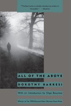 portada All of the Above (Barnard new Women Poets Series) (in English)