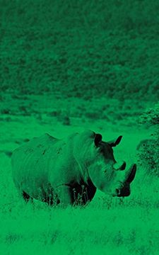 portada Alive! white rhino - Green duotone - Photo Art Nots (5 x 8 series)