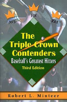 portada the triple crown contenders: baseball's greatest hitters (in English)