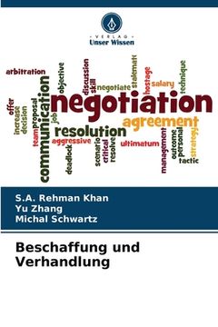 portada Beschaffung und Verhandlung (en Alemán)