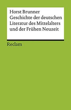 portada Geschichte der Deutschen Literatur des Mittelalters und der Frühen Neuzeit im Überblick (in German)