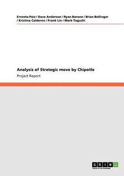portada analysis of strategic move by chipotle (en Inglés)