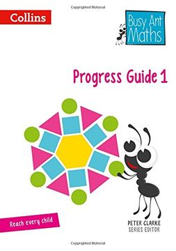 portada Collins Busy ant Maths Year 1 Progress Guide (en Inglés)