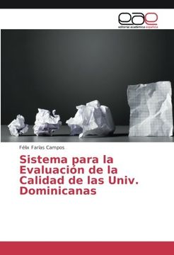 portada Sistema para la Evaluación de la Calidad de las Univ. Dominicanas (Spanish Edition)