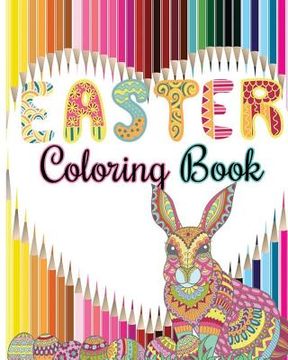 portada Easter Coloring Book: Easter Designs For Relaxation (en Inglés)