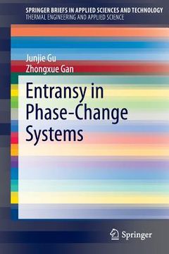 portada Entransy in Phase-Change Systems (en Inglés)