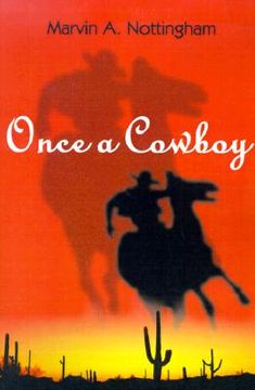 portada once a cowboy (en Inglés)