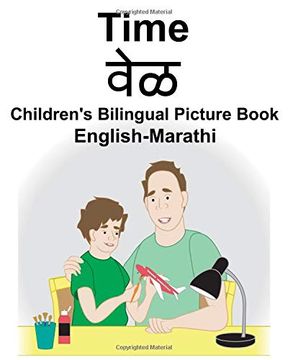 portada English-Marathi Time Children's Bilingual Picture Book 