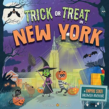 portada Trick or Treat in new York: An Empire State Halloween Adventure (in English)