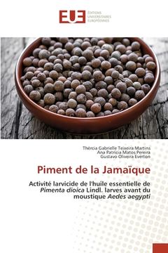 portada Piment de la Jamaïque (en Francés)