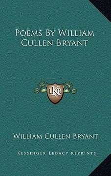 portada poems by william cullen bryant (in English)
