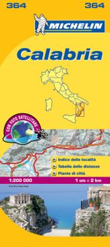 portada Mapa Local Calabria Italia (Mapas Local Michelin) (en Italiano)
