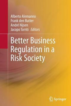 portada Better Business Regulation in a Risk Society (en Inglés)