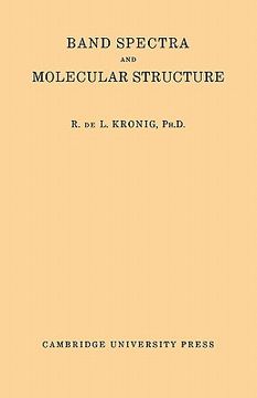 portada Band Spectra and Molecular Structure (en Inglés)