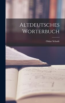 portada Altdeutsches Worterbuch (en Alemán)
