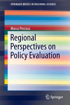 portada Regional Perspectives on Policy Evaluation (en Inglés)