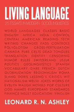 portada Living Language: 25 Essays in Modern Sociolinguistics
