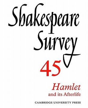 portada Shakespeare Survey 