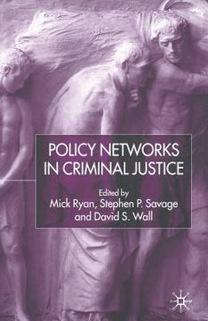 portada Policy Networks in Criminal Justice (en Inglés)